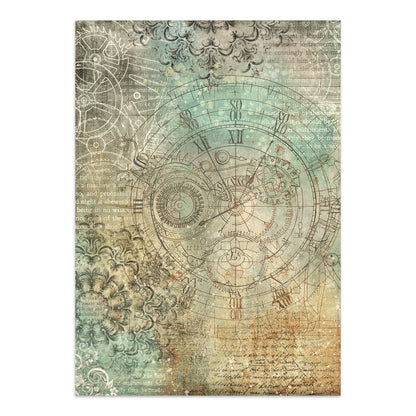 Stamperia Junk Journal - Gardens of Time - 21x29,7cm - Backgrounds - Sticker - Cut Outs