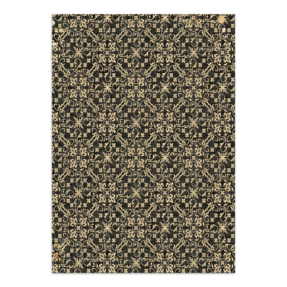 Stamperia Junk Journal - Gardens of Time - 21x29,7cm - Backgrounds - Sticker - Cut Outs