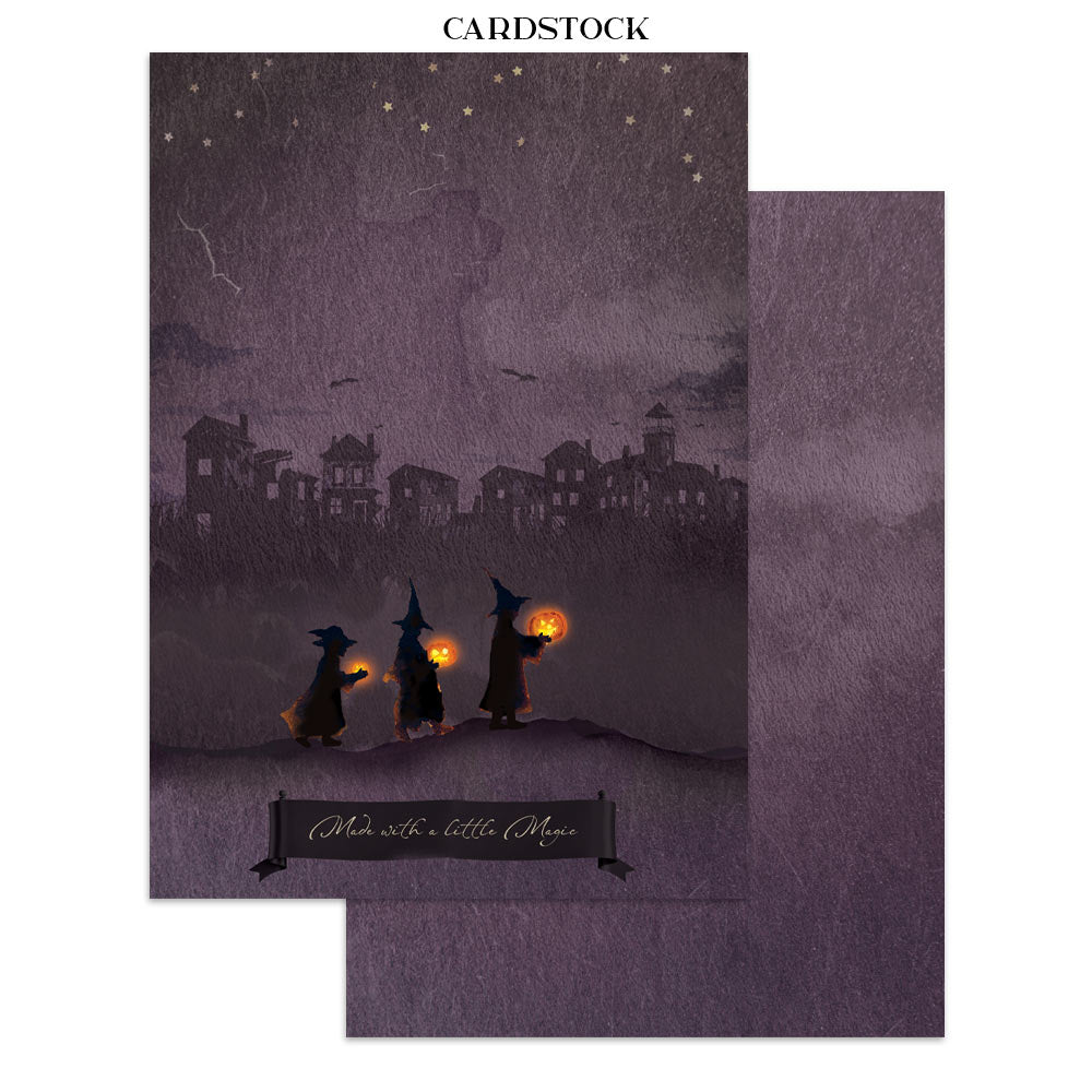 Stamperia Junk Journal - Halloween - 21x29,7cm - Backgrounds - Sticker - Cut Outs