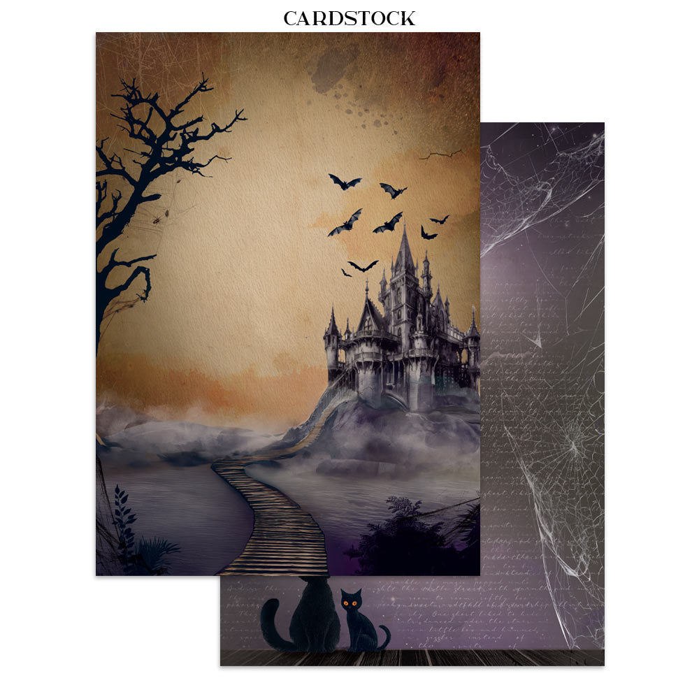 Stamperia Junk Journal - Halloween - 21x29,7cm - Backgrounds - Sticker - Cut Outs