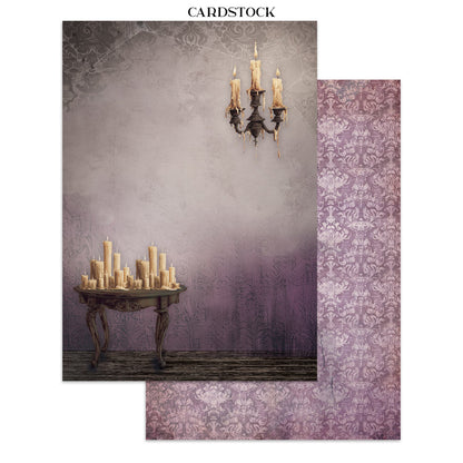 Stamperia Junk Journal - Halloween - 21x29,7cm - Backgrounds - Sticker - Cut Outs