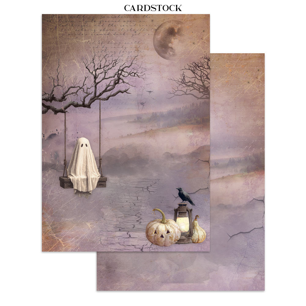 Stamperia Junk Journal - Halloween - 21x29,7cm - Backgrounds - Sticker - Cut Outs