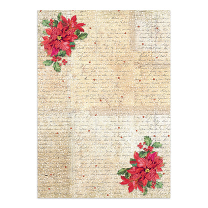 Stamperia Junk Journal - Classic Christmas - 21x29,7cm - Backgrounds - Sticker - Cut Outs