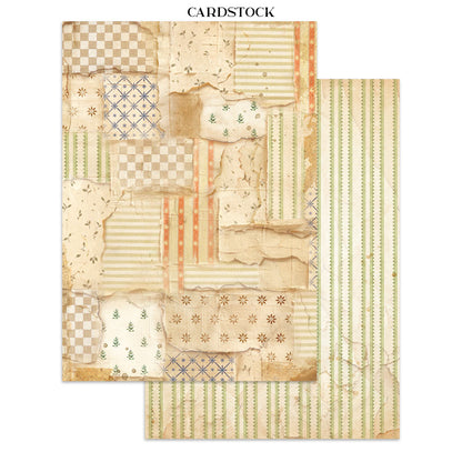 Stamperia Junk Journal - Silent Night - 21x29,7cm - Backgrounds - Sticker - Cut Outs