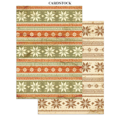 Stamperia Junk Journal - Silent Night - 21x29,7cm - Backgrounds - Sticker - Cut Outs