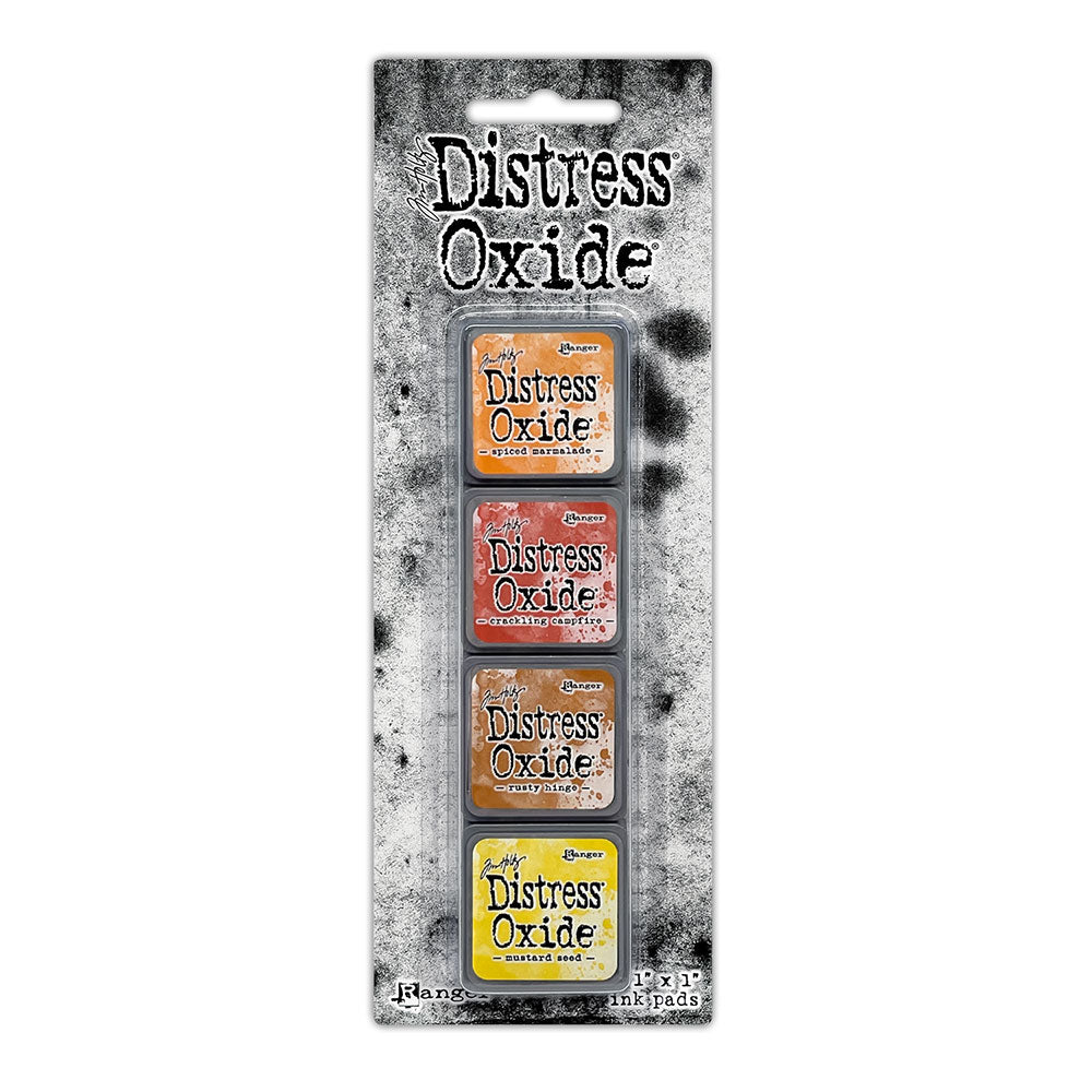 Mini Distress Oxide Kit #2 4 Stück 3x3cm Stempelkissen