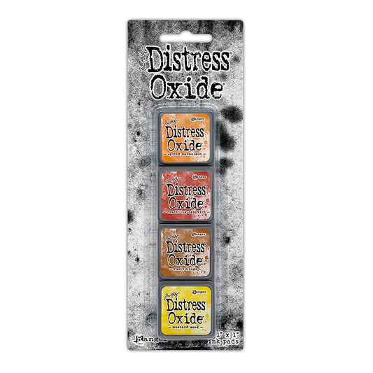 Mini Distress Oxide Kit #2 4 Stück 3x3cm Stempelkissen
