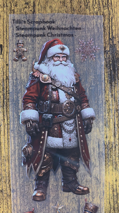 PET Tape Stickerband 6er Set Weihnachten Bundle