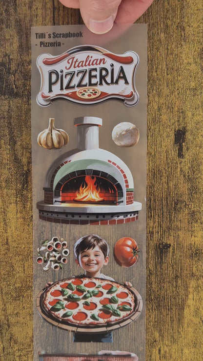 PET Tape Stickerband Pizzeria 7cm x 1,50m